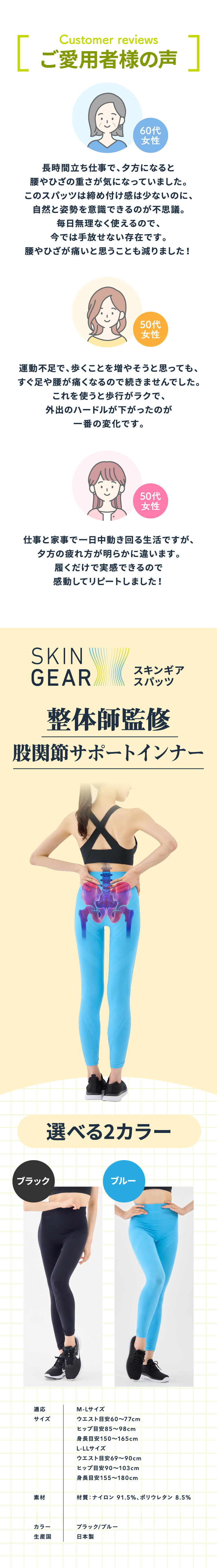 スキンギア レッグカバー